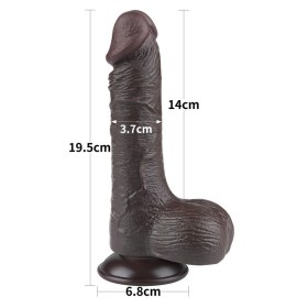 Realističan Dildo sa pomerajućom kožicom 7.5inch- Lvtoy00742-5